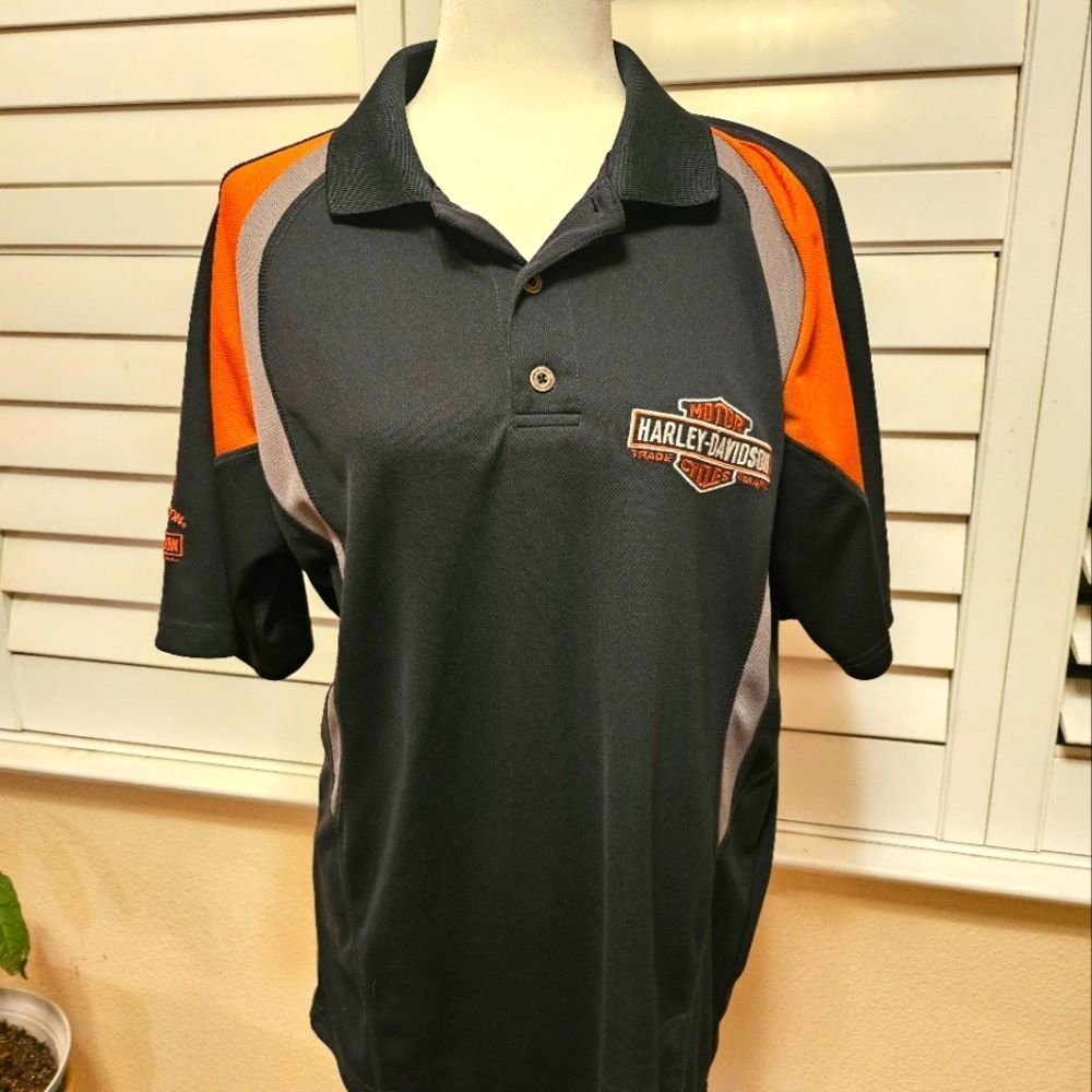 Harley Davidson Performance Bar and Shield Reno Short Sleeve Medium